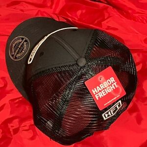 Black Mesh Trucker Hat